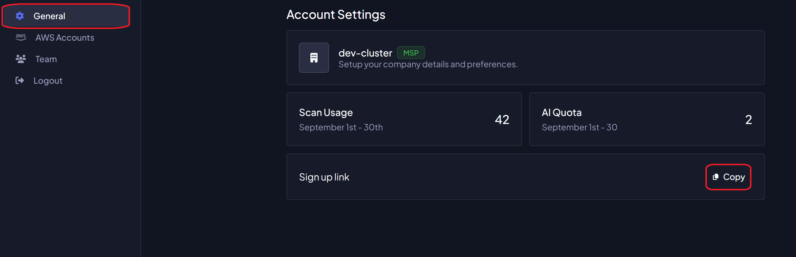 Chronom Settings