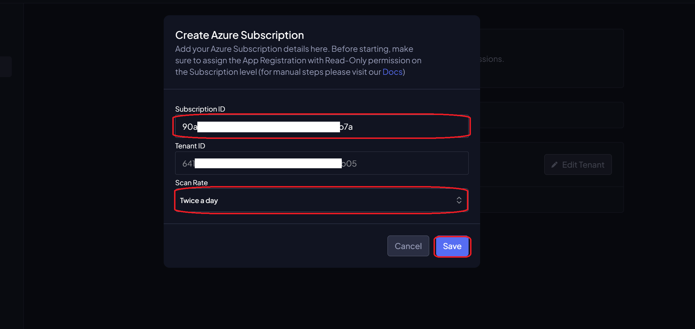 Add Subscription